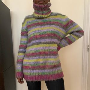 MULTI DYE SWEATER W/ ROLL NECK👌🔥
